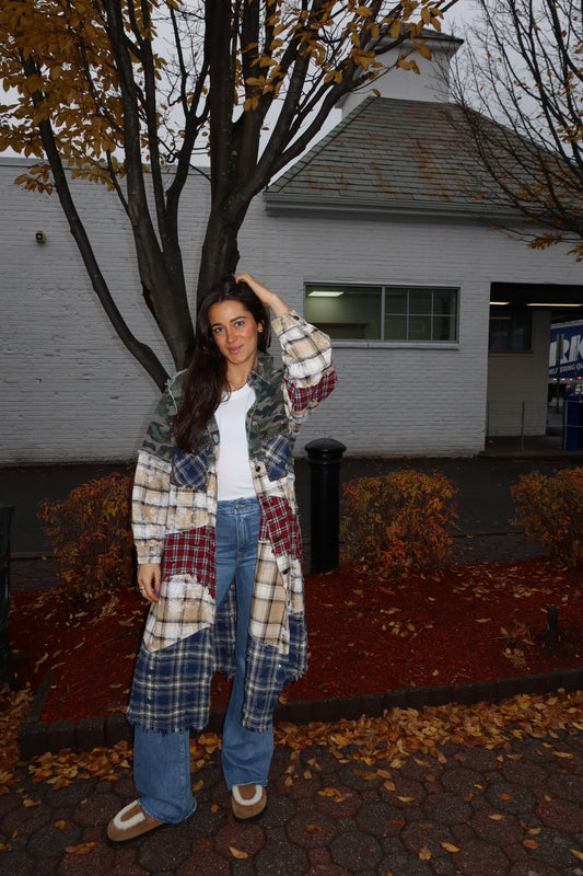 brooklyn maxi shacket