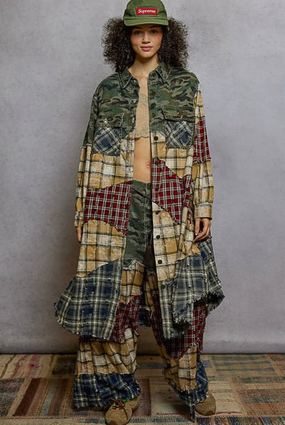 brooklyn maxi shacket