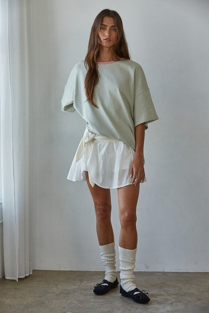 hailey mini skort
