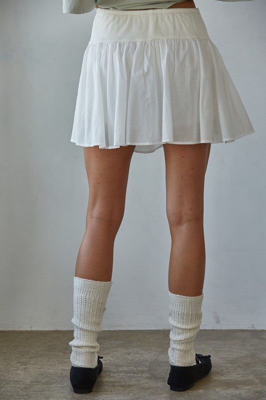 hailey mini skort
