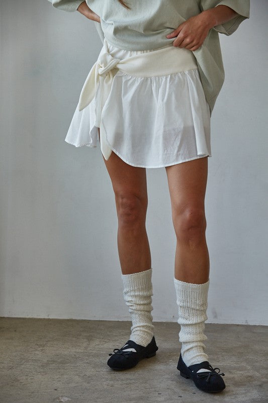 hailey mini skort